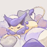 amount:solo atmosphere:bedroom body-type:feral species:delcatty style:painted // 1200x1200 // 153KB