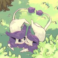 affection amount:pair atmosphere:field atmosphere:forest atmosphere:sunlight body-type:feral cuddling hall-of-fame:bronze relaxed species:delcatty style:dim style:painted // 1200x1200 // 187KB