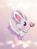 amount:solo body-type:semi-anthro species:minccino style:kawaii style:striped-background // 896x1200 // 99KB
