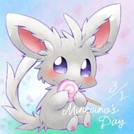 amount:solo body-type:semi-anthro fluffified lollipop species:minccino style:painted // 1000x1000 // 112KB