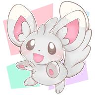 amount:solo body-type:semi-anthro species:minccino style:kawaii style:outline style:playful // 1200x1200 // 110KB
