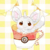 amount:solo body-type:semi-anthro cramped cup species:minccino style:checkered style:playful style:watercolor // 768x768 // 114KB