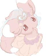 amount:solo atmosphere:regal blep body-type:anthro body-type:semi-anthro crown dress hall-of-fame:bronze outfit princess species:minccino style:girly style:kemono style:playful // 500x600 // 35KB