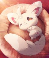 amount:solo atmosphere:home body-type:semi-anthro species:minccino style:kawaii style:noisy style:painted // 972x1154 // 153KB