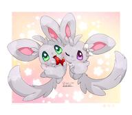 amount:pair body-type:semi-anthro species:minccino style:kawaii style:white-border wink // 2048x1790 // 213KB