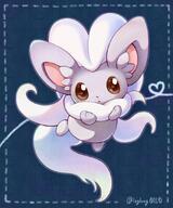 amount:solo body-type:semi-anthro species:cinccino style:kawaii style:outline style:rainbow // 740x889 // 136KB