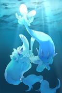 amount:solo atmosphere:sunlight atmosphere:undersea body-type:feral hall-of-fame:bronze species:primarina style:dim style:painted style:sunrays // 800x1200 // 92KB