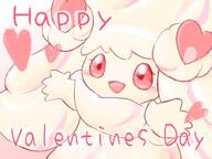 amount:solo atmosphere:valentines-day body-type:semi-anthro happy species:alcremie species:food-creature // 1059x793 // 86KB