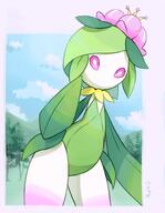 amount:solo atmosphere:hills body-type:anthro species:hisuian-lilligant style:painted // 932x1200 // 95KB