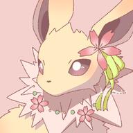 amount:solo body-type:feral feminine flower series:eeveelutions series:pokemon species:jolteon style:girly wearing-flower // 768x768 // 57KB