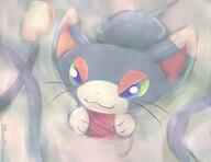 amount:solo body-type:feral species:glameow style:painted yarn // 1200x922 // 95KB