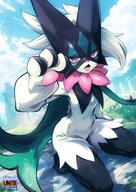 amount:solo body-type:anthro series:pokemon species:cat species:meowscarada tagme // 868x1228 // 877KB