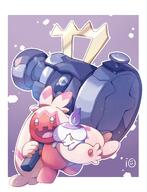 amount:pair body-type:semi-anthro species:litwik species:tinkaton style:kawaii style:outline style:white-border // 918x1200 // 116KB