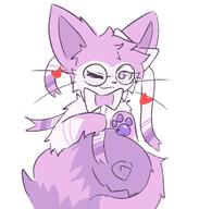 amount:solo body-type:feral glasses nerdy oc series:eeveelutions series:pokemon species:sylveon visibly-shy wink // 1307x1373 // 88KB