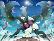 amount:solo body-type:anthro series:pokemon species:cat species:meowscarada tagme // 4000x3000 // 752KB