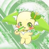 amount:solo body-type:semi-anthro character:peridot popsicle species:dog style:green style:outline style:playful style:very-playful // 2160x2160 // 994KB