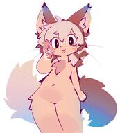 amount:solo blep body-type:anthro body-type:semi-anthro freckles hall-of-fame:bronze species:cat style:kemono // 1433x1586 // 145KB