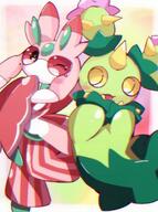 affection amount:pair body-type:semi-anthro hall-of-fame:bronze hall-of-fame:silver species:lurantis species:maractus style:chromatic-aberration style:intentional-blur // 1530x2048 // 304KB