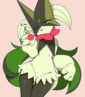 amount:solo body-type:anthro series:pokemon species:cat species:meowscarada tagme // 1205x1366 // 148KB