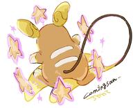 amount:solo atmosphere:powerful body-type:semi-anthro body-type:slightly-chubby species:alolan-raichu telekinesis // 750x609 // 419KB