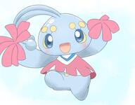 amount:solo body-type:semi-anthro cheerleader happy outfit species:manaphy // 2317x1805 // 197KB