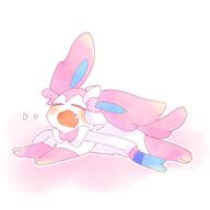 amount:solo body-type:feral series:eeveelutions series:pokemon sleepy species:sylveon style:outline // 1280x1280 // 80KB
