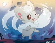 amount:solo atmosphere:night atmosphere:sunset body-type:anthro body-type:semi-anthro hall-of-fame:bronze species:cinccino wink // 1270x1000 // 179KB