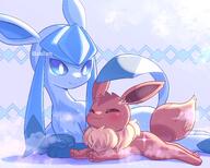 amount:pair body-type:feral series:eeveelutions series:pokemon species:eevee species:glaceon style:girly style:sparkly // 3131x2507 // 799KB