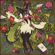 amount:solo body-type:anthro series:pokemon species:cat species:meowscarada tagme // 888x888 // 242KB