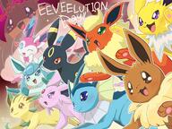 amount:multiple body-type:feral grouping:all-eeveelutions series:pokemon species:eevee species:gigantamax-pokemon style:kawaii style:outline wink // 2048x1536 // 439KB