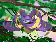 amount:pair atmosphere:forest atmosphere:sunlight body-type:feral hall-of-fame:bronze hall-of-fame:silver heart-shape species:ekans style:dim style:intentional-blur // 2000x1499 // 658KB