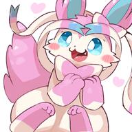 amount:solo body-type:feral series:eeveelutions series:pokemon species:sylveon style:kawaii // 1640x1640 // 231KB