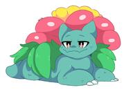 amount:solo body-type:feral body-type:slightly-chubby smug species:ivysaur visual-teasing // 1500x1037 // 100KB