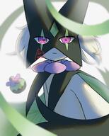 amount:solo body-type:anthro species:meowscarada style:intentional-blur style:kemono style:over-exposure // 1638x2048 // 212KB