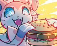 amount:solo body-type:feral burger hungry series:eeveelutions series:pokemon species:sylveon style:chromatic-aberration style:girly style:sparkly // 3500x2800 // 823KB