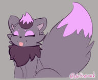 amount:solo blep body-type:feral content fang oc species:zorua // 1064x877 // 81KB
