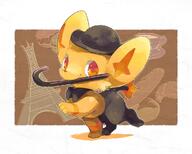 amount:solo body-type:feral hat species:shinx species:shiny-pokemon // 1000x800 // 116KB