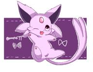 amount:solo body-type:feral forehead-gem series:eeveelutions series:pokemon species:espeon style:outline style:playful style:white-border wink // 1172x901 // 91KB