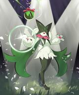 amount:solo atmosphere:stage body-type:anthro body-type:semi-anthro series:pokemon species:cat species:meowscarada style:girly style:sparkly // 1268x1522 // 1.1MB