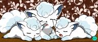 amount:multiple body-type:feral chocolate hall-of-fame:bronze sleeping species:alolan-vulpix // 2048x887 // 255KB