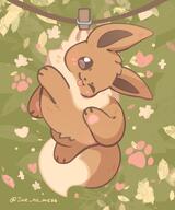 amount:solo atmosphere:field blep body-type:feral hall-of-fame:bronze hall-of-fame:silver series:pokemon silly species:eevee style:painted wink // 1168x1402 // 206KB