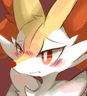 amount:solo body-type:feral embarrassed hall-of-fame:bronze nervous species:braixen style:icon style:painted visibly-shy // 1452x1589 // 204KB
