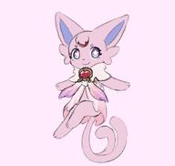 amount:solo body-type:feral forehead-gem freckles hall-of-fame:bronze series:eeveelutions series:pokemon species:espeon star-eyes style:pastel-colors // 1222x1159 // 79KB