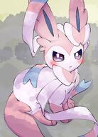 amount:solo annoyed atmosphere:sunlight body-type:feral hall-of-fame:bronze series:eeveelutions series:pokemon species:sylveon style:very-kawaii // 1611x2240 // 278KB