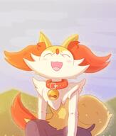 amount:solo atmosphere:dreamy atmosphere:hills bell-collar body-type:anthro body-type:semi-anthro collar hall-of-fame:bronze happy style:kemono // 2098x2469 // 270KB