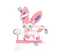 amount:solo body-type:feral hall-of-fame:bronze mischevious series:eeveelutions series:pokemon silly species:sylveon weighing-scale // 1694x1506 // 123KB