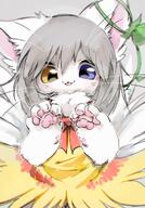 amount:solo body-type:anthro catgirl heterochromia species:cat style:kawaii style:kemono style:playful style:very-playful // 712x1024 // 119KB