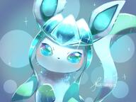 amount:solo body-type:feral hall-of-fame:bronze hall-of-fame:silver series:eeveelutions series:pokemon species:glaceon style:abstract-background style:girly style:kawaii style:sparkly style:very-girly // 1024x768 // 86KB