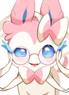 amount:solo blep body-type:feral confident glasses series:eeveelutions series:pokemon species:sylveon // 1496x2048 // 228KB