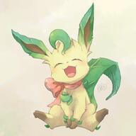 amount:solo body-type:feral scarf series:eeveelutions series:pokemon species:leafeon // 700x700 // 283KB